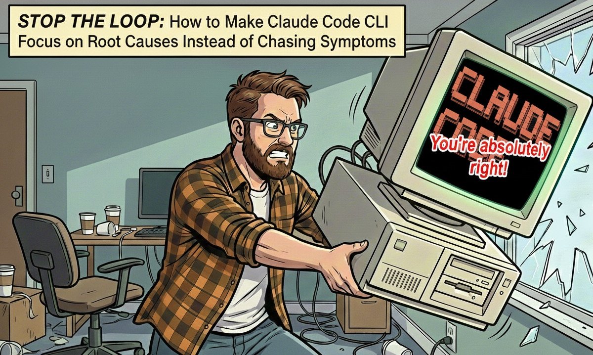 Stop the Loop: How to Make Claude Code CLI Focus on Root Causes Instea